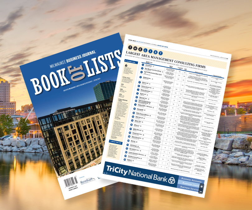 Allium Earns Top Ranks in Milwaukee Business Journal’s Book of Lists